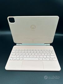 Custodia con tastiera per Ipad Air 11 Hou rosa