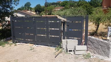 cancello Monoblocco Combinato mod i geometrici