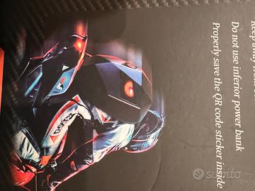 Zaino led motociclista