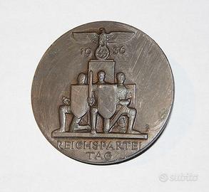 Spilla originale tedesca raduno Norimberga 3Reich