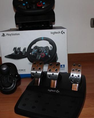 Volante + pedaliera + cambio Logitech G29