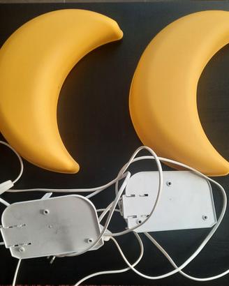 Lampade Ikea a forma di luna