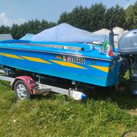 Cofano veneziano-yamaha 40/70-carrello barca