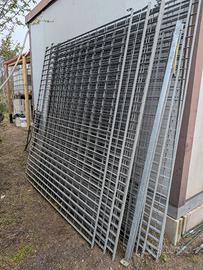 Pannelli recinzione ferro zincato 2m x1,75 m