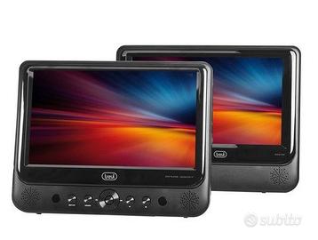 Lettore DVD Portatile con Due Display LED 9" NUOVO