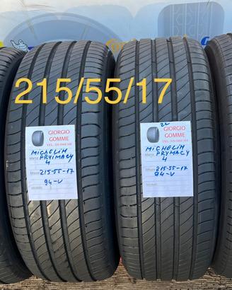 GOMME 215/55/17 NUOVE E USATE