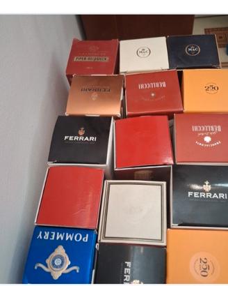 collezione di champagne e liquori  