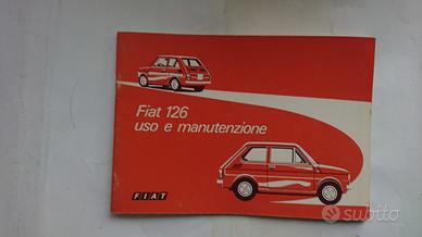 FIAT 126 Manuale uso e manutenzione