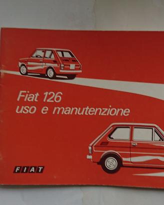 FIAT 126 Manuale uso e manutenzione