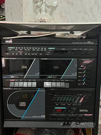 Stereo Vintage Anni 80 Amstrad CDX400 Giradischi