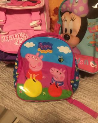 Zainetto asilo e tempo libero Peppa Pig