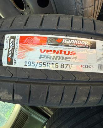Hankook Ventus Prime4 K135 195/55 R16 87V DOT XX25