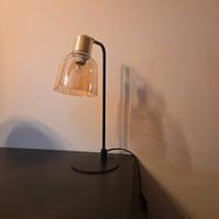 Lampada da tavolo regolabile moderna in vetro e me