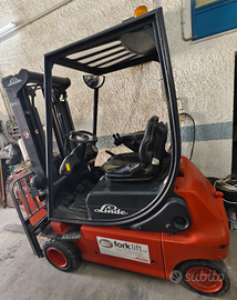 Carrello elevatore muletto elettrico Linde E18