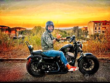 Sporrtster Forty-Eight   “Dark Custom”
