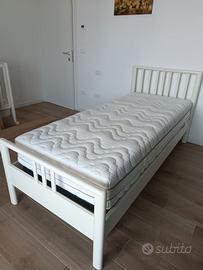 Letto singolo 80x200 con materasso 