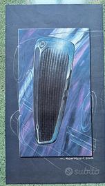 Stampa calandra Lancia Aurelia