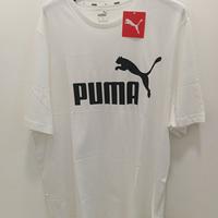 T-shirt Uomo Puma colore bianco originale cotone