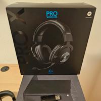 cuffie logitech pro wireless gaming