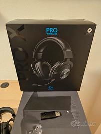 cuffie logitech pro wireless gaming