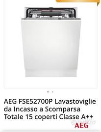 Lavastoviglia AEG mod.FSE52700P