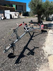 Carrello nautico umbra rimorchi 600 kg