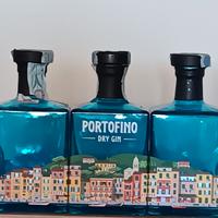 BOTTIGLIE VUOTE DI  PORTOFINO DRY GIN ORIGINALI