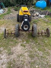 Motozappa ruggerini 14cv con accessori