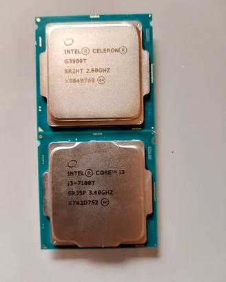 Lotto CPU Intel i3-7100T + Celeron G3900T LGA1151