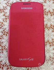 Samsung S3 rosso arancio funzionante.