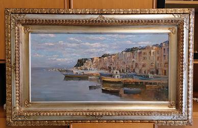 Dipinto olio di Mario Irace. 