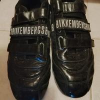 scarpe bikkemberg nero lucido taglia 42 