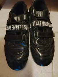 scarpe bikkemberg nero lucido taglia 42 