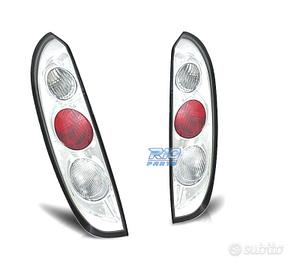 FANALI PER OPEL CORSA C 00-06 FONDO CROMATO