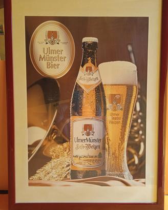 Quadro Vintage Ulmer Münster Bier - Hefe-Weizen - 