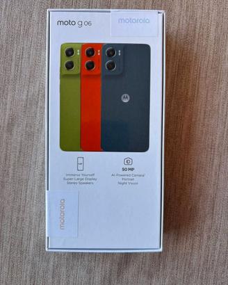 Motorola g06 e cuffie Moto buds 2