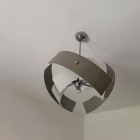 Lampadario + coppia di lumett