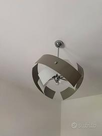 Lampadario + coppia di lumett