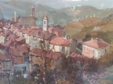 Dipinto a olio Arturo Bonanomi