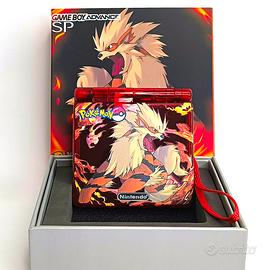 Nintendo Gameboy advance sp 🧡 arcanine 🖤 Ips v5
