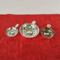 Tastevin in metallo argentato