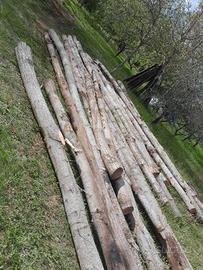 Travi di castagno