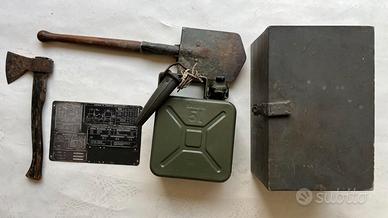 Militaria lotto dotazione Jeep M38A1 Nekaf