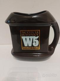 Caraffa anni 70/80 Scotch Whisky W5 Double-u-five