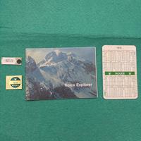 Brochure Rolex 1655. Anni 1970