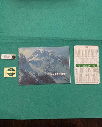 Brochure Rolex 1655. Anni 1970