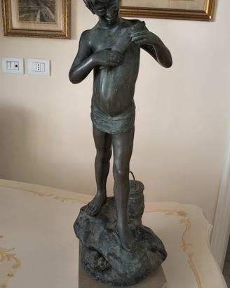 Statua in fusione di bronzo