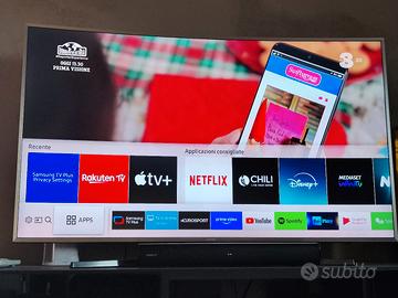 Samsung Smart TV curvo 55" 4K UHD - PERFETTO ✅