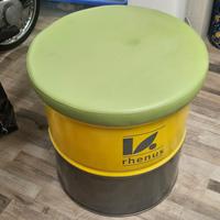 3 Barili industriali trasformati in sedute 🪑