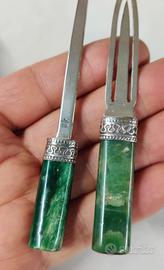 Tagliacarte vintage da collezione in Argento 925%